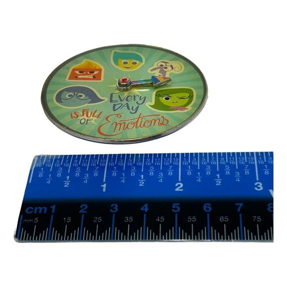 Disney Store Inside Out Metal Emotions Dial Charm Clip Backpack Bag Replacement - Picture 11 of 11